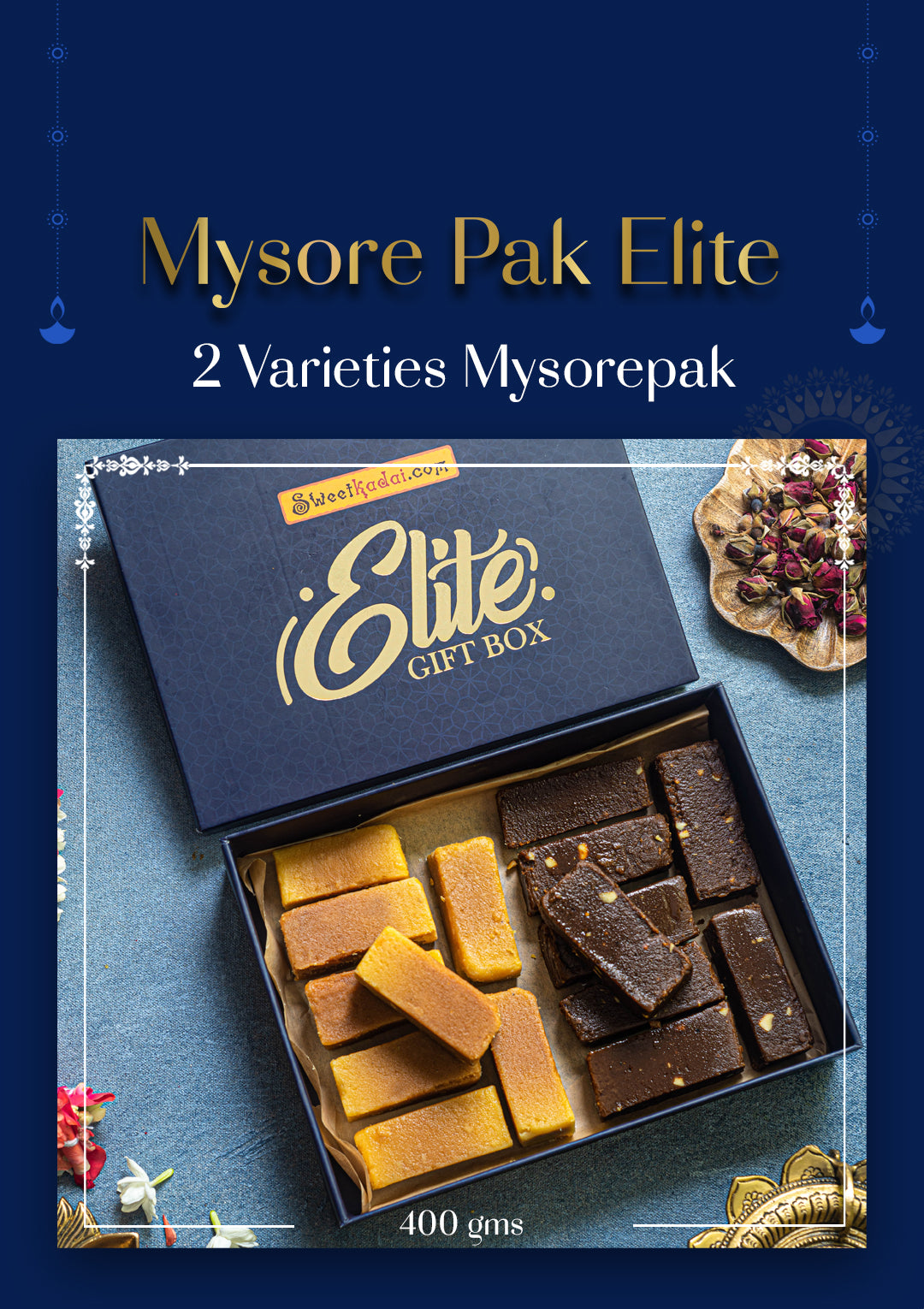 Elite Mysore Pak Dabba