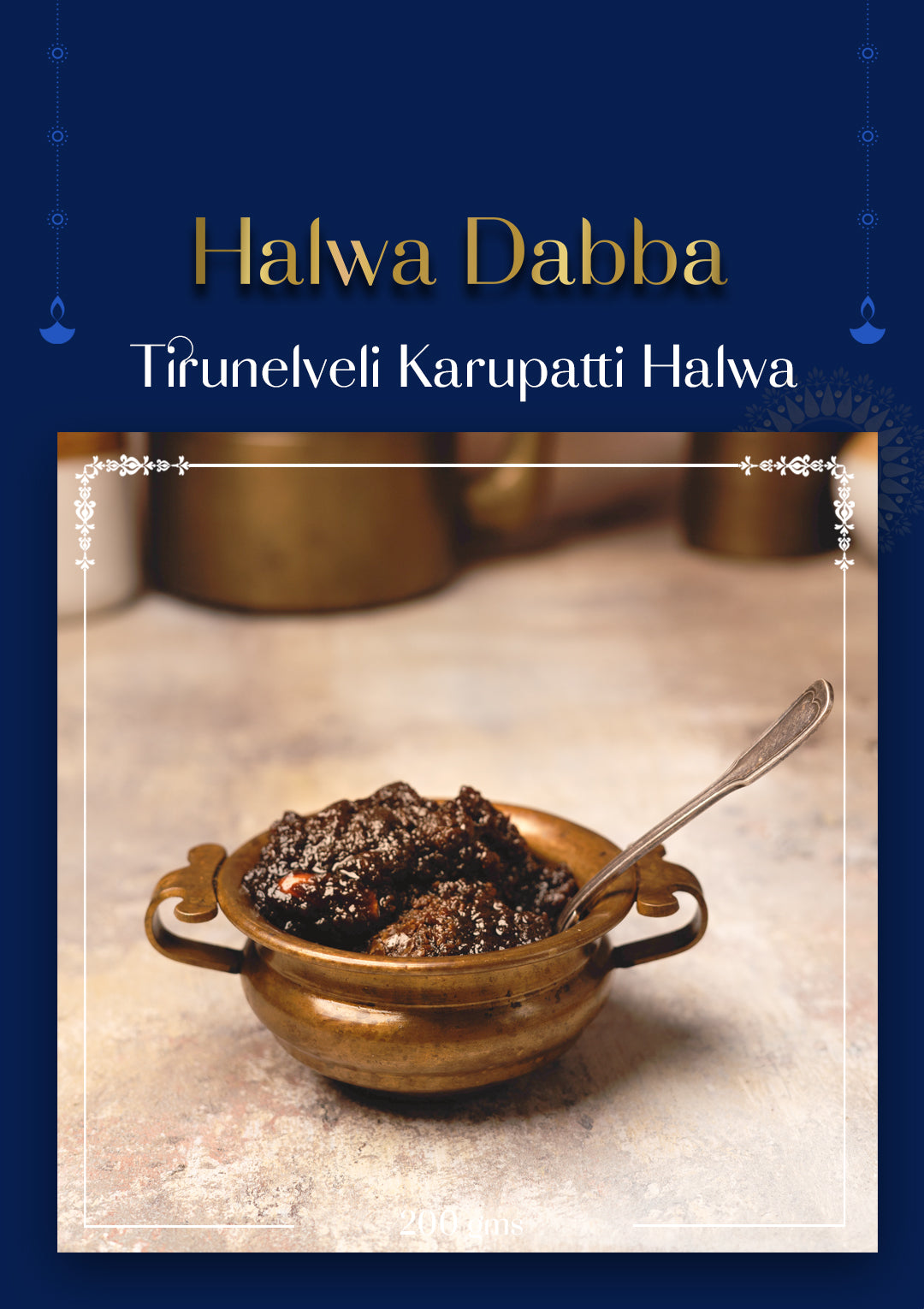 Traditional Halwa Dabba