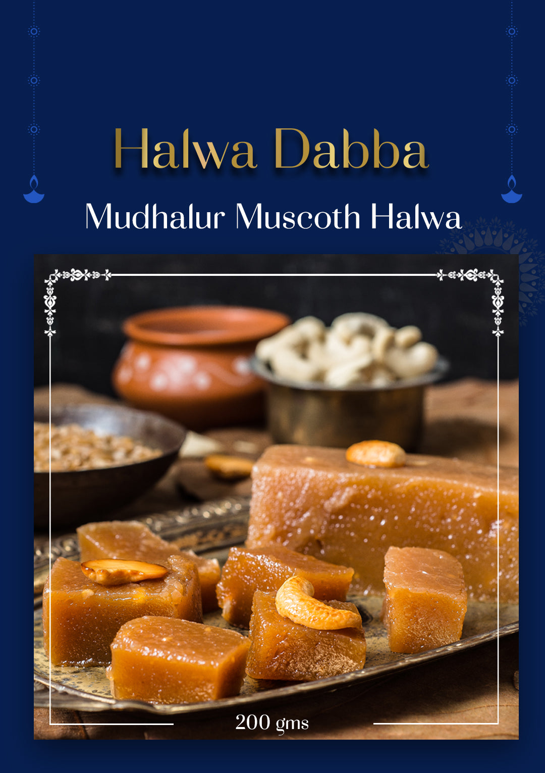 Traditional Halwa Dabba