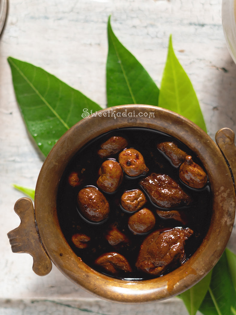 Homemade Maavadu